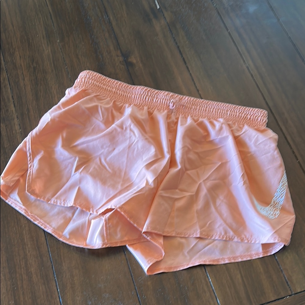 Nike Pink Athletic Shorts Lightweight Breathable Design